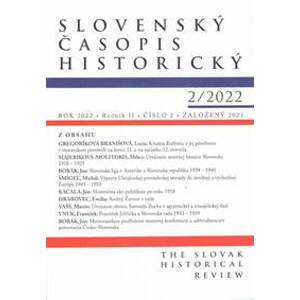 Slovenský časopis historický    2/2022 - Kolektív autorov