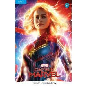 Pearson English Readers: Level 4 Marvel Captain Marvel Book + Code Pack - Holmes Karen