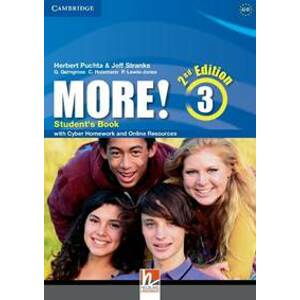 More! 3 Workbook with Cyber Homework and Online Resources - Puchta Herbert