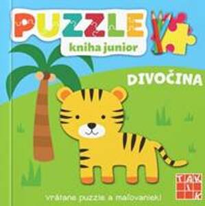 Divočina - Puzzle kniha junior - autor neuvedený