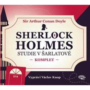 Sherlock Holmes - Studie v šarlatové - CDm3 (Čte Václav Knop) - Doyle Sir Arthur Conan