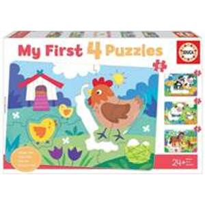 Moje první puzzle Maminky a mláďátka 4v1 - autor neuvedený