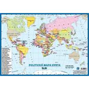 Politická mapa sveta (A3) - Kupka Petr