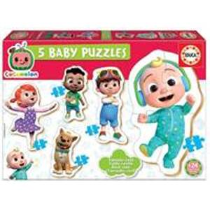 Baby puzzle Cocomelon 5v1 - autor neuvedený
