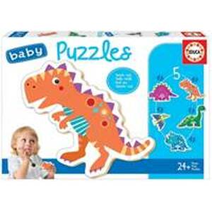 Baby puzzle Dinosauři 5v1 - autor neuvedený