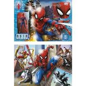 Puzzle Spiderman Do akce 2x60 dílků - autor neuvedený
