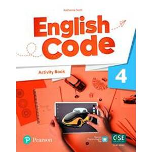 English Code 4 Activity Book with Audio QR Code - Scott Katharine