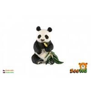 Panda velká zooted plast 8cm v sáčku - autor neuvedený