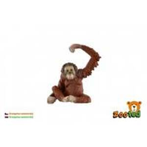 Orangutan sumaterský zooted plast 8cm v sáčku - autor neuvedený