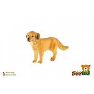 Retrívr zlatý - pes domácí zooted plast 10cm v sáčku - autor neuvedený