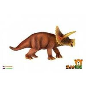 Triceratops zooted plast 20cm v sáčku - autor neuvedený