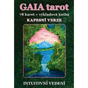 GAIA tarot - Kapesní verze (78 karet + výkladová kniha) - Kovářová Veronika