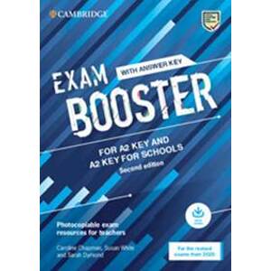 Exam Booster for A2 Key and A2 Key for Schools with Answer Key with Audio for the Revised 2020 Exams - Chapman, Susan White Caroline