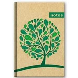 Notes Eco tree (linajkovaný) - autor neuvedený