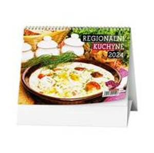 Regionální kuchyně 2024 - stolní kalendář - autor neuvedený