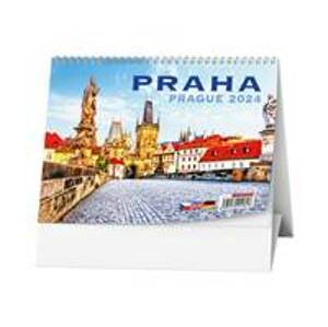 Praha 2024 - stolní kalendář - autor neuvedený