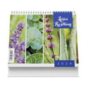 Léčivé rostliny 2024 - stolní kalendář - autor neuvedený