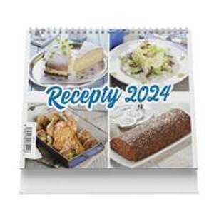 Recepty 2024 - stolní kalendář - autor neuvedený