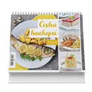 Česká kuchyně 2024 - stolní kalendář - autor neuvedený