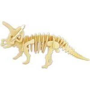 Dřevěné 3D puzzle Triceratops - autor neuvedený