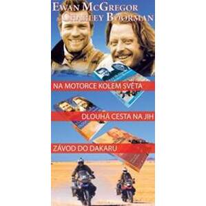 Balíček 3ks Na motorce kolem světa + Dlouhá cesta na jih + Závod do Dakaru - Ewan McGregor, Charley Boorman