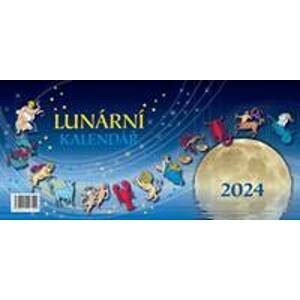 Lunární kalendář 2024 - stolní kalendář - autor neuvedený