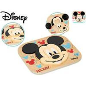 Mickey Mouse puzzle dřevěné 6dílků - autor neuvedený