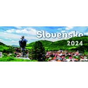 Slovensko 2024 - stolový kalendár - autor neuvedený