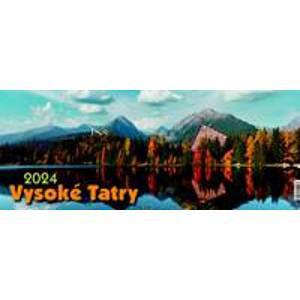 Vysoké Tatry 2024- stolový kalendár - autor neuvedený