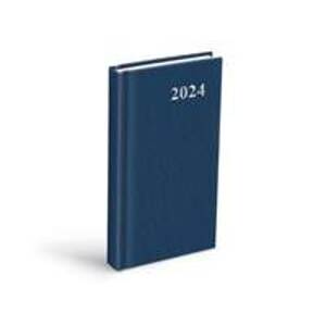 Diář 2024 D802 PVC blue denní - autor neuvedený