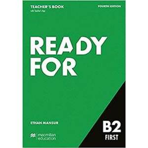 Ready for First (4th edition) Teacher´s Book with Teacher´s App - autor neuvedený