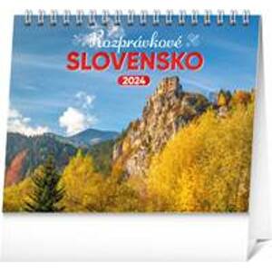 Rozprávkové Slovensko 2024 - stolový kalendár - autor neuvedený