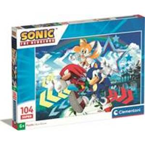 Puzzle Sonic 104 dílků - autor neuvedený