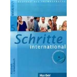 Schritte international 5: Kursbuch + Arbeitsbuch mit Audio-CD - Wortberg Christoph