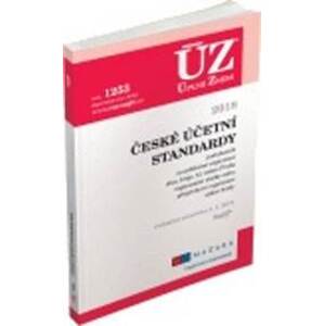 ÚZ 1253 České účetní standardy 2018 - autor neuvedený