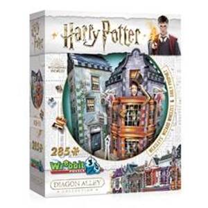 3D puzzle Harry Potter Kratochvílné a kouzelnické kejkle a Denní věštec - autor neuvedený