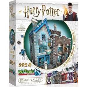 3D puzzle Harry Potter Obchod s hůlkami pana Olivandera a Scribbulus - autor neuvedený
