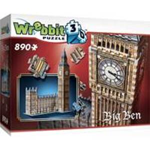 3D puzzle Big Ben a Westminsterský palác - autor neuvedený