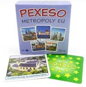 Pexeso Metropoly EU 64ks - autor neuvedený