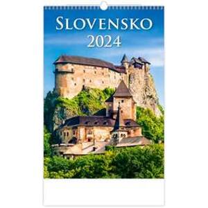 Nástenný kalendár Slovensko 2024 - autor neuvedený