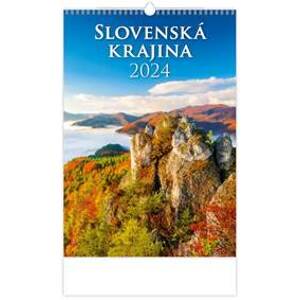 Nástenný kalendár Slovenská krajina 2024 - autor neuvedený