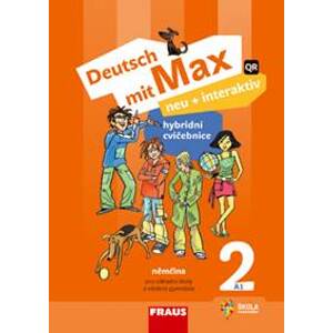 Deutsch mit Max neu + interaktiv 2 Hybridní cvičebnice - autor neuvedený
