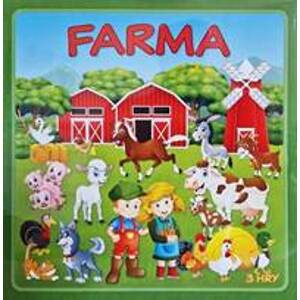 Farma 3-hry - spoločenská hra - autor neuvedený