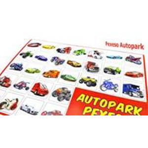 Pexeso Autopark 32 dvojíc - spoločenská hra - autor neuvedený