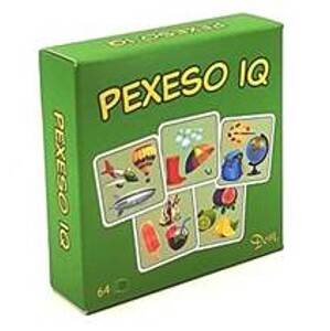 Pexeso IQ v krabičke - spoločenská hra - autor neuvedený