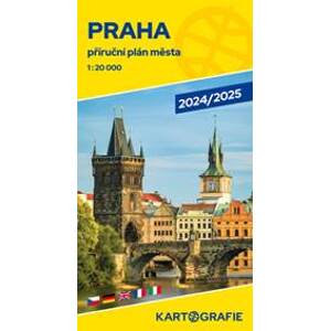 Praha Příruční plán města 1:20 000 - autor neuvedený