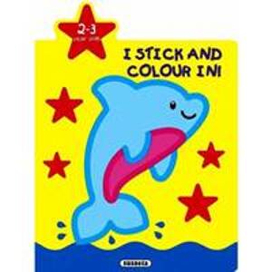 I stick and colour in!  - Dolphin 2-3 year old - autor neuvedený