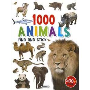1000 ANIMALS FIND AND STICK AJ - autor neuvedený