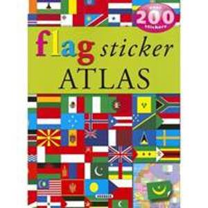 Flag sticker atlas -over 200 stickers AJ - autor neuvedený