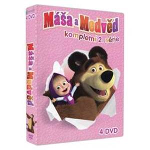 Máša a medvěd 5-8, kolekce 4 DVD - autor neuvedený